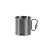 Tasse Inox avec Anse Mousqueton : Légère et Pratique pour l'Aventure