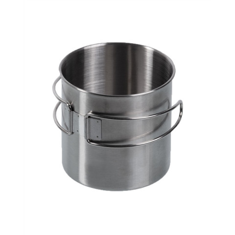 Tasse Inox Pliable 800ml : Légère et Pratique pour l'Aventure