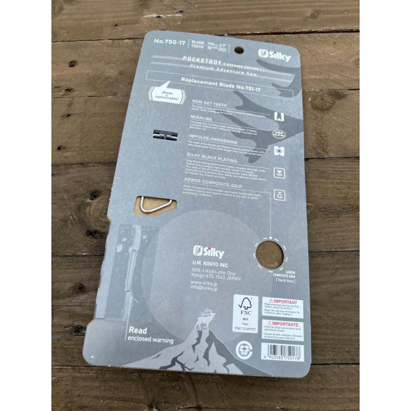 Scie Pliante SILKY Pocketboy 170 : Coupe Précise, Légèreté Assurée