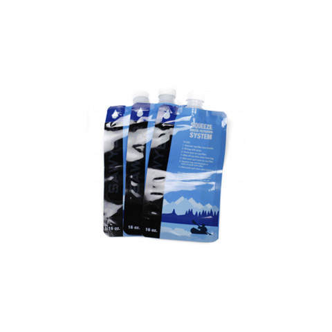 Pochettes Sawyer 0,5L : Hydratation Fiable pour Aventuriers