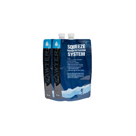 Pochettes Sawyer 2L : Hydratation Facile et Transport Compact