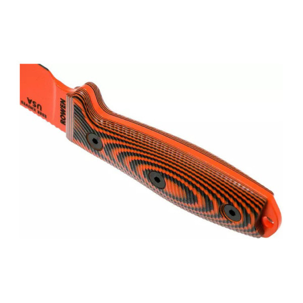 Couteau ESEE Model 3 Orange : Performance et Sécurité Outdoor