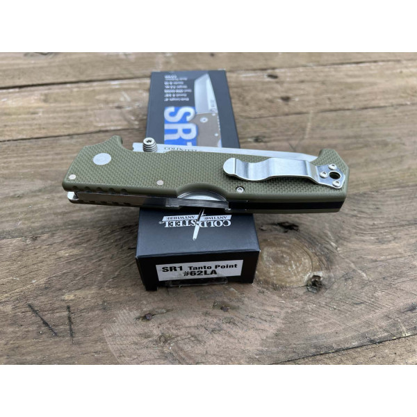 Couteau SR1 Tanto Cold Steel : Puissance et Sécurité Inégalées