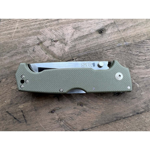 Couteau SR1 Tanto Cold Steel : Puissance et Sécurité Inégalées