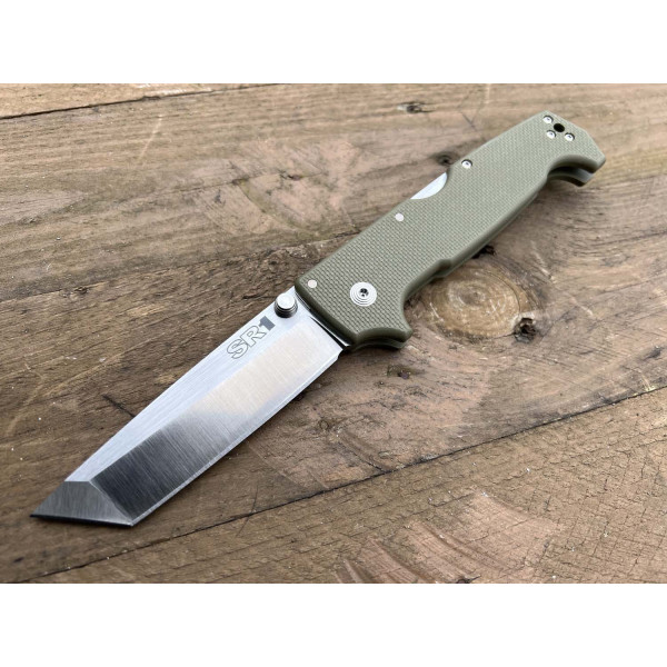 Couteau SR1 Tanto Cold Steel : Puissance et Sécurité Inégalées
