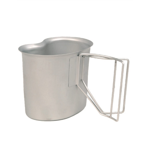 Quart US GI Brillant : Hydratation Fiable pour Aventuriers