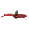 Couteau Wildsteer Troll rouge, tranchant, maniable et ultra léger