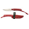 Couteau Wildsteer Troll rouge, tranchant, maniable et ultra léger