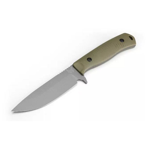 Couteau BENCHMADE Anonimus 539GY - Robuste, Fiable, Idéal Bushcraft