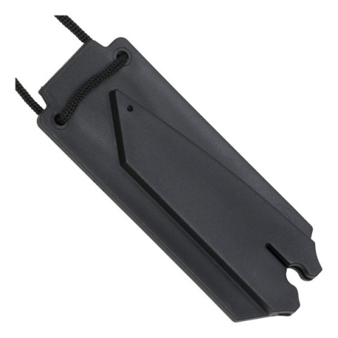 Couteau de cou Haller : Lame tanto, légèreté 35g, ergonomie