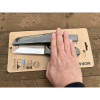 Couteau MORA Bushcraft Forest 12356 : Lame Acier Inox, Polyvalence